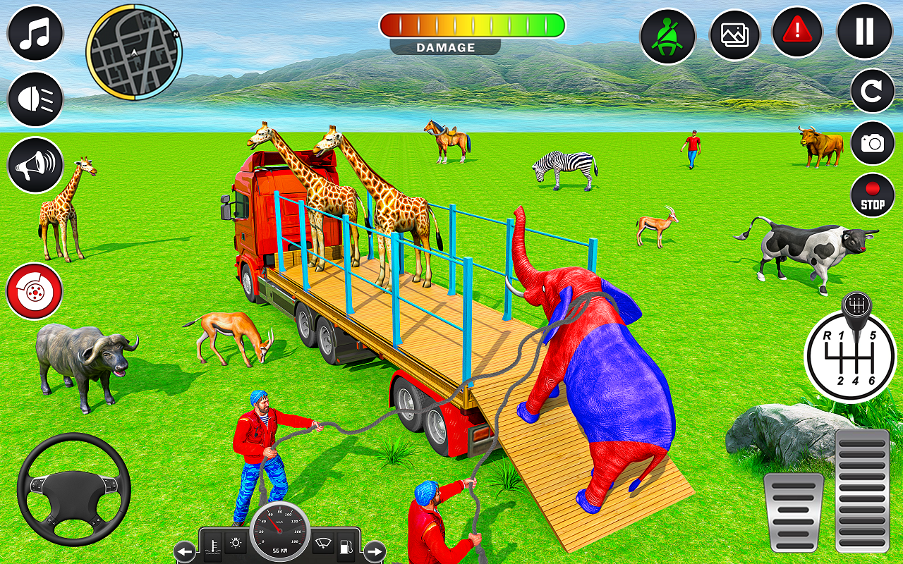 Animal Transports Truck Games Screenshot 6