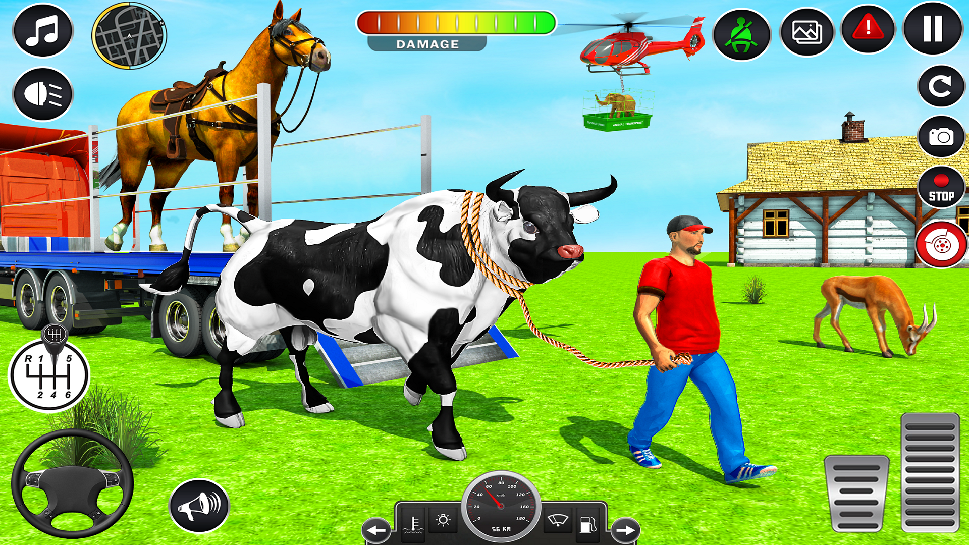 Animal Transports Truck Games Screenshot 19