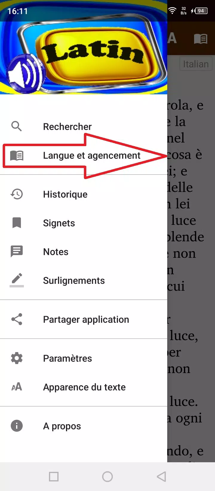 Latin English Screenshot 3