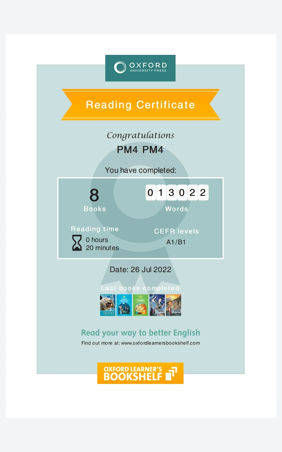 Oxford Learner's Bookshelf Screenshot 6