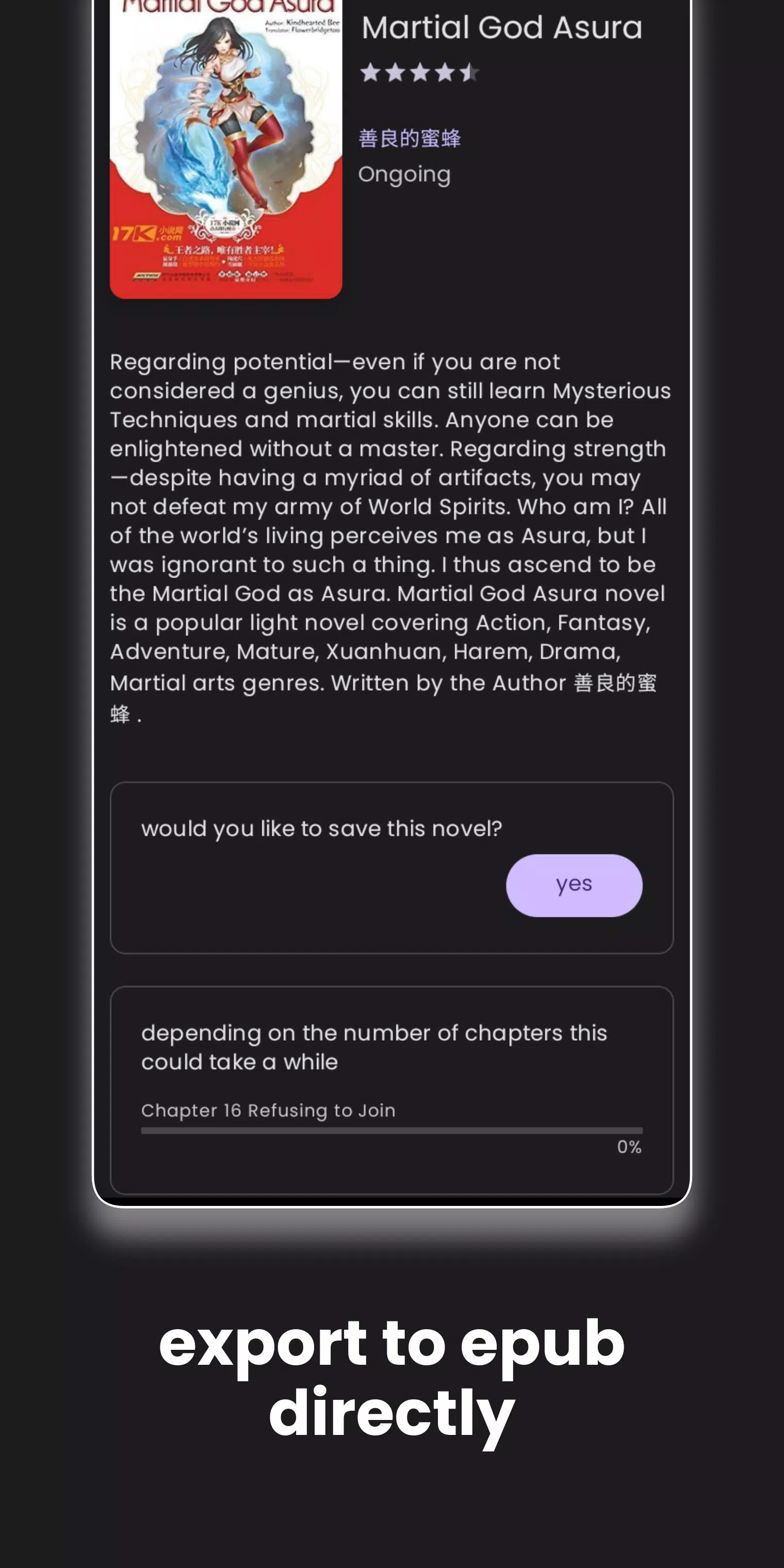 Ranobe Web Novels Screenshot 4