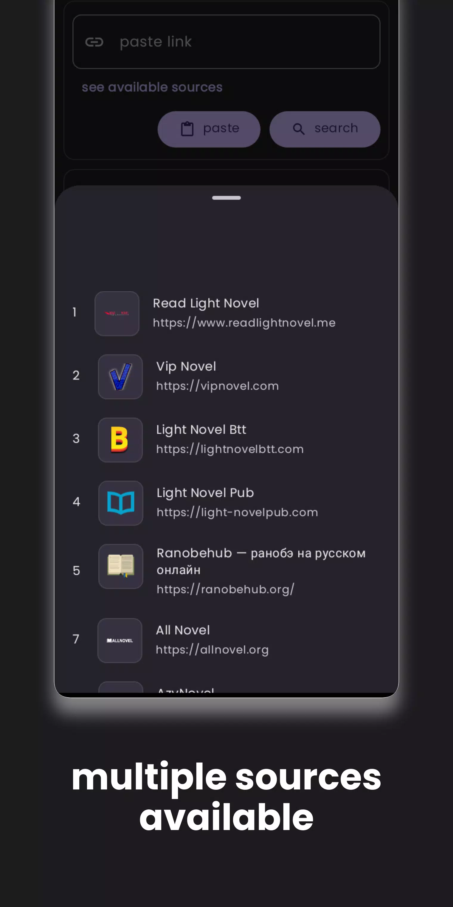 Ranobe Web Novels Screenshot 2