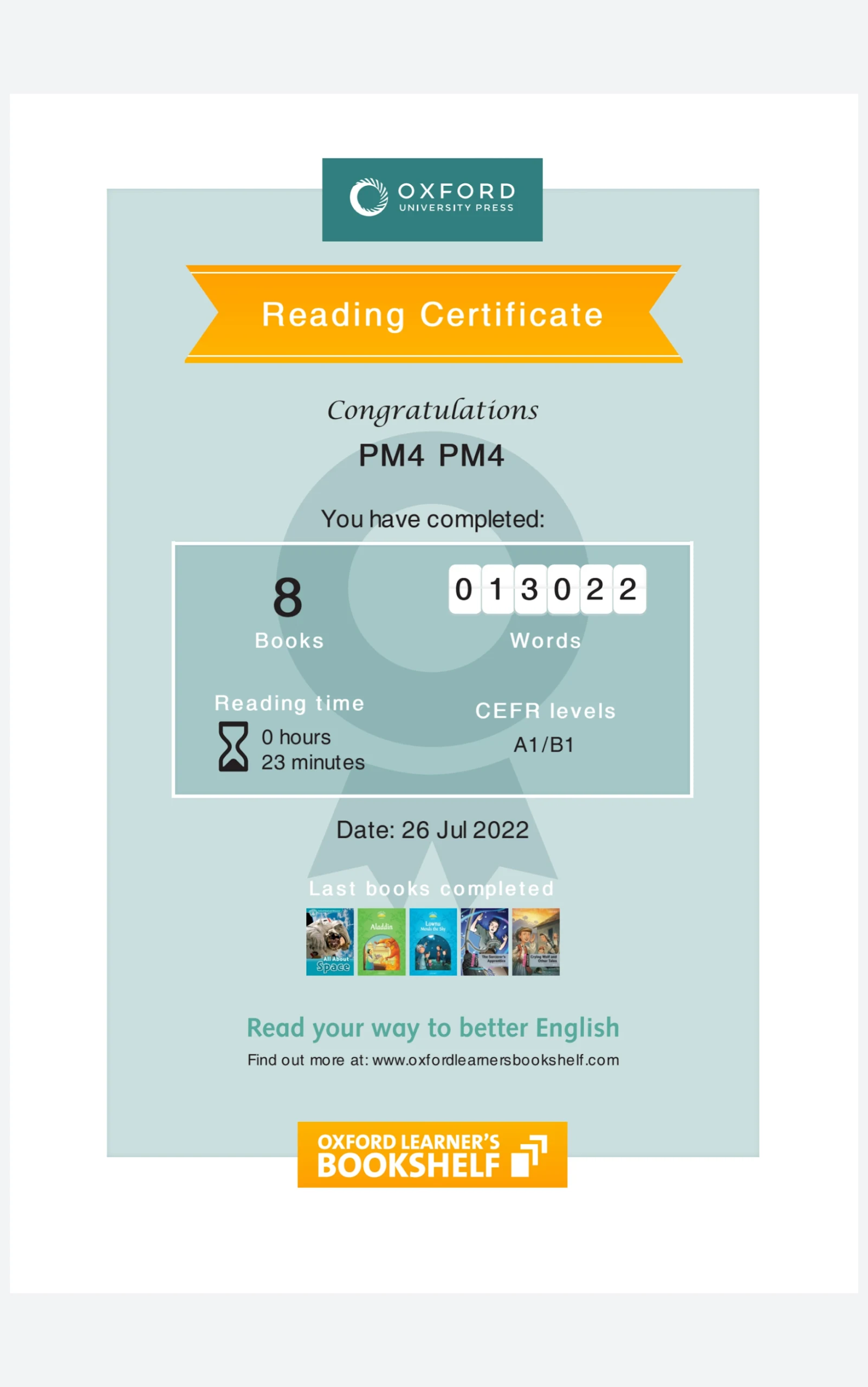 Oxford Learner's Bookshelf Screenshot 12