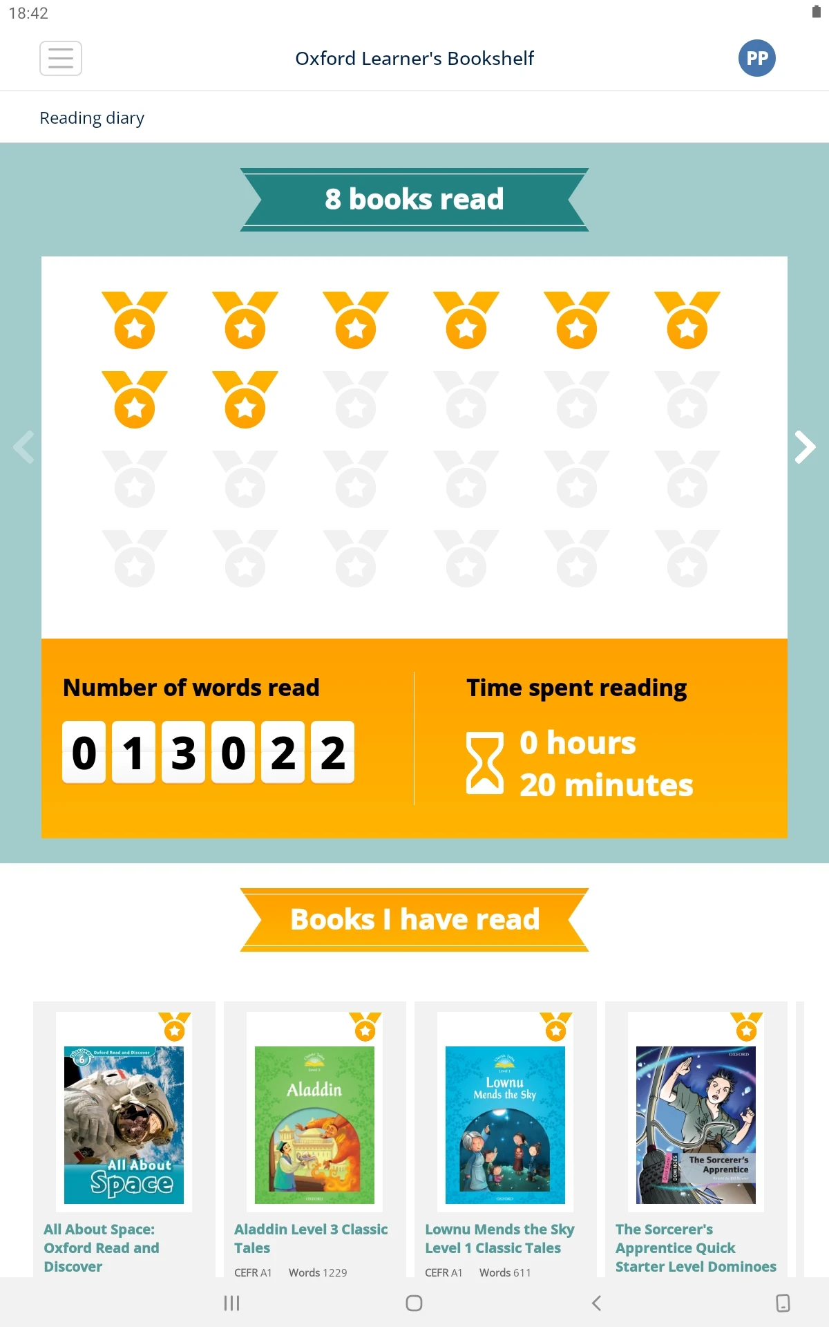 Oxford Learner's Bookshelf Screenshot 2