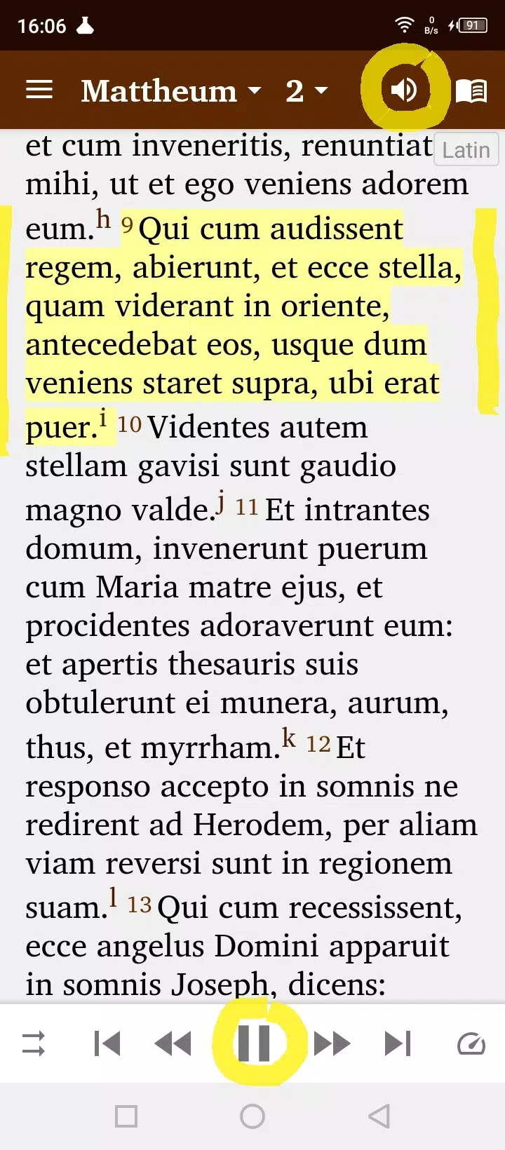 Latin English Screenshot 1