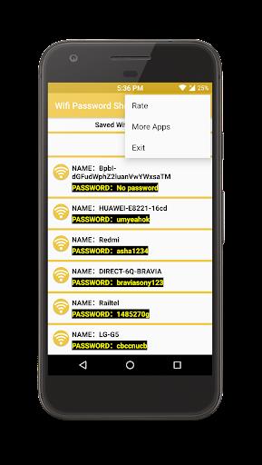 Wifi Password Show Screenshot 1