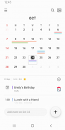 Samsung Calendar Screenshot 5