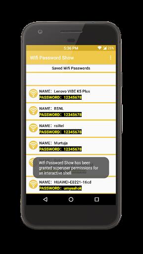 Wifi Password Show Screenshot 3