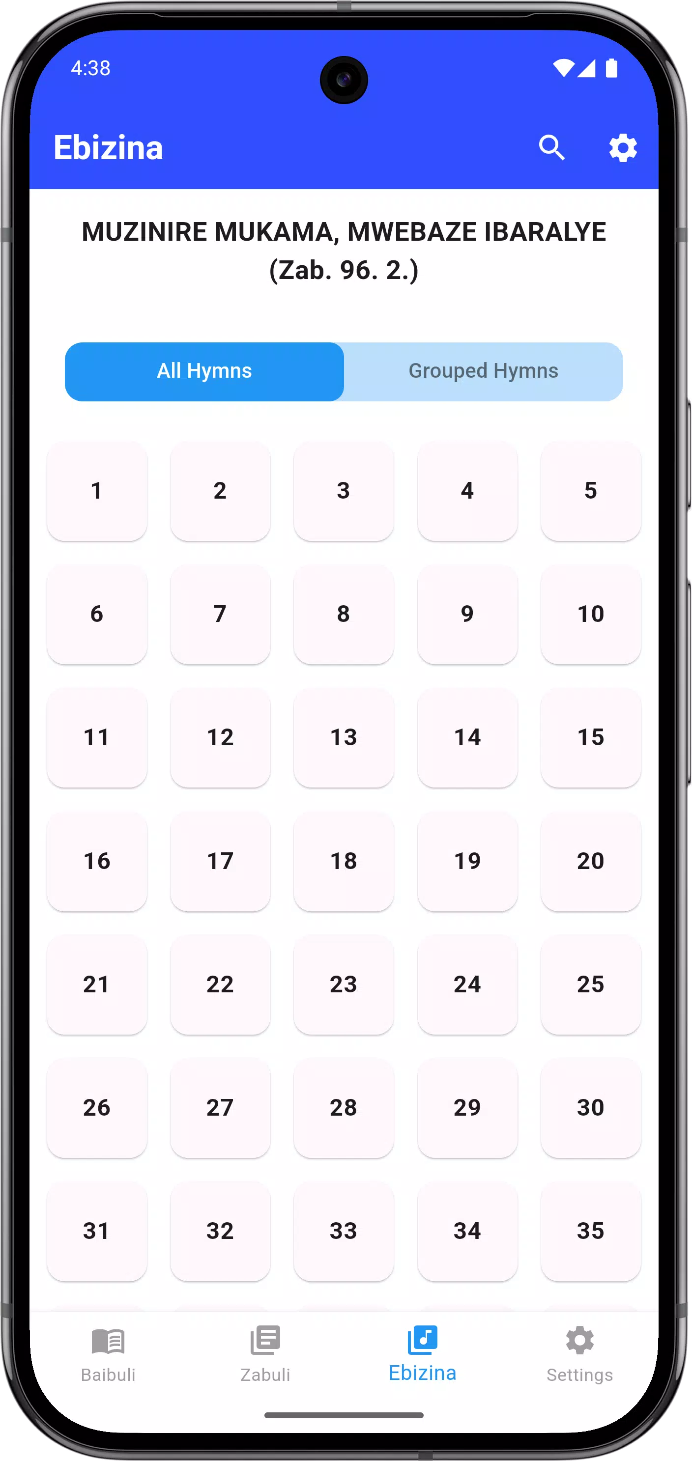 Runyoro Bible & Hymn Book -COU Screenshot 7