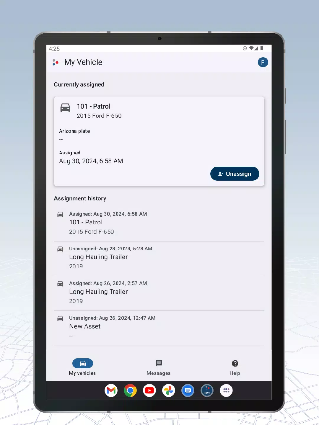 GPS Insight Driver Screenshot 5