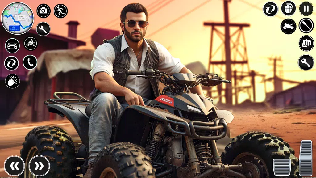 Indian Gangster Bike Games Screenshot 2