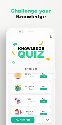 Knowledge Quiz Screenshot 1
