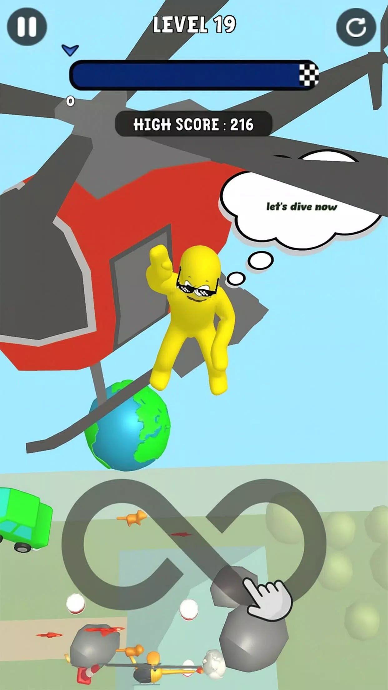 Drop Dude Screenshot 1