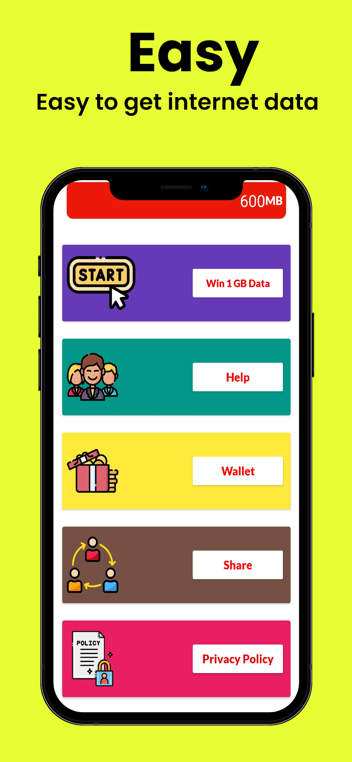 1GB Data Daily Screenshot 2