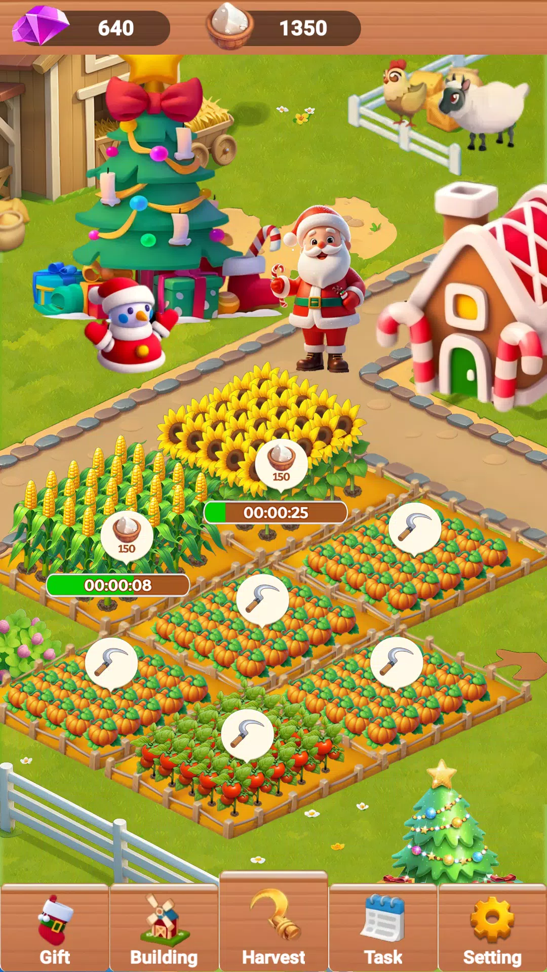 Santa's Christmas Farm Screenshot 1