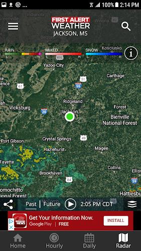 WLBT First Alert Weather Screenshot 4