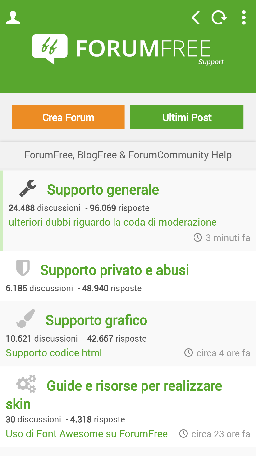 ForumFree Screenshot 4