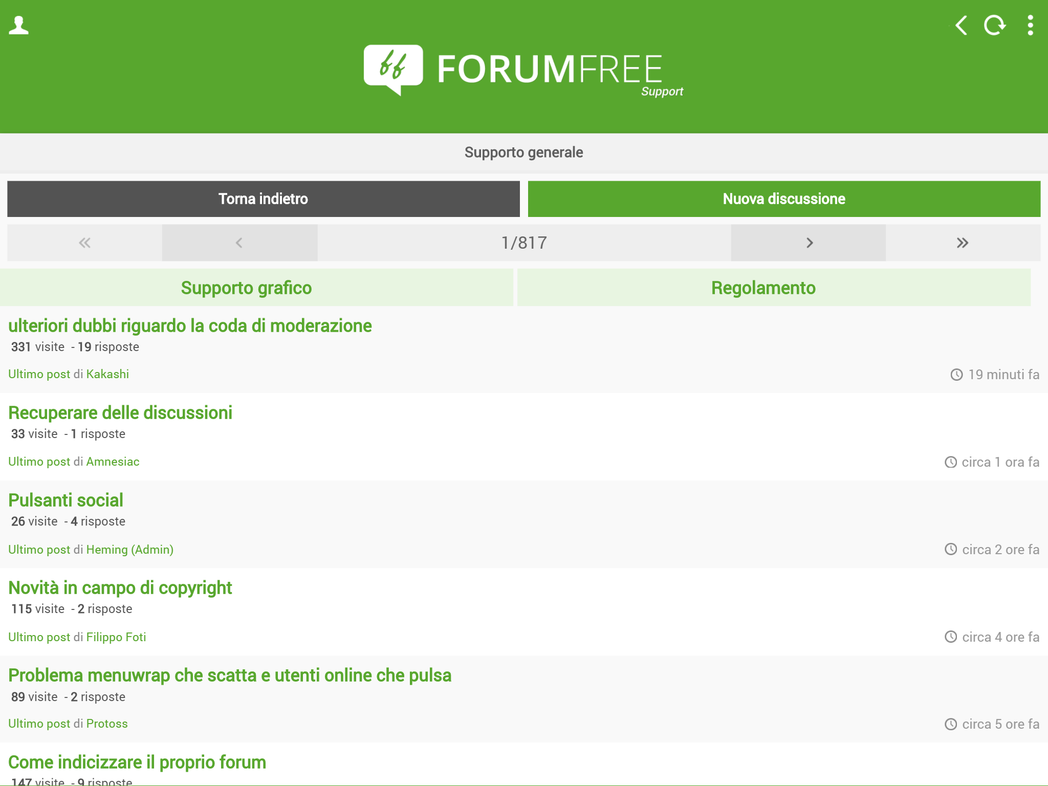 ForumFree Screenshot 9