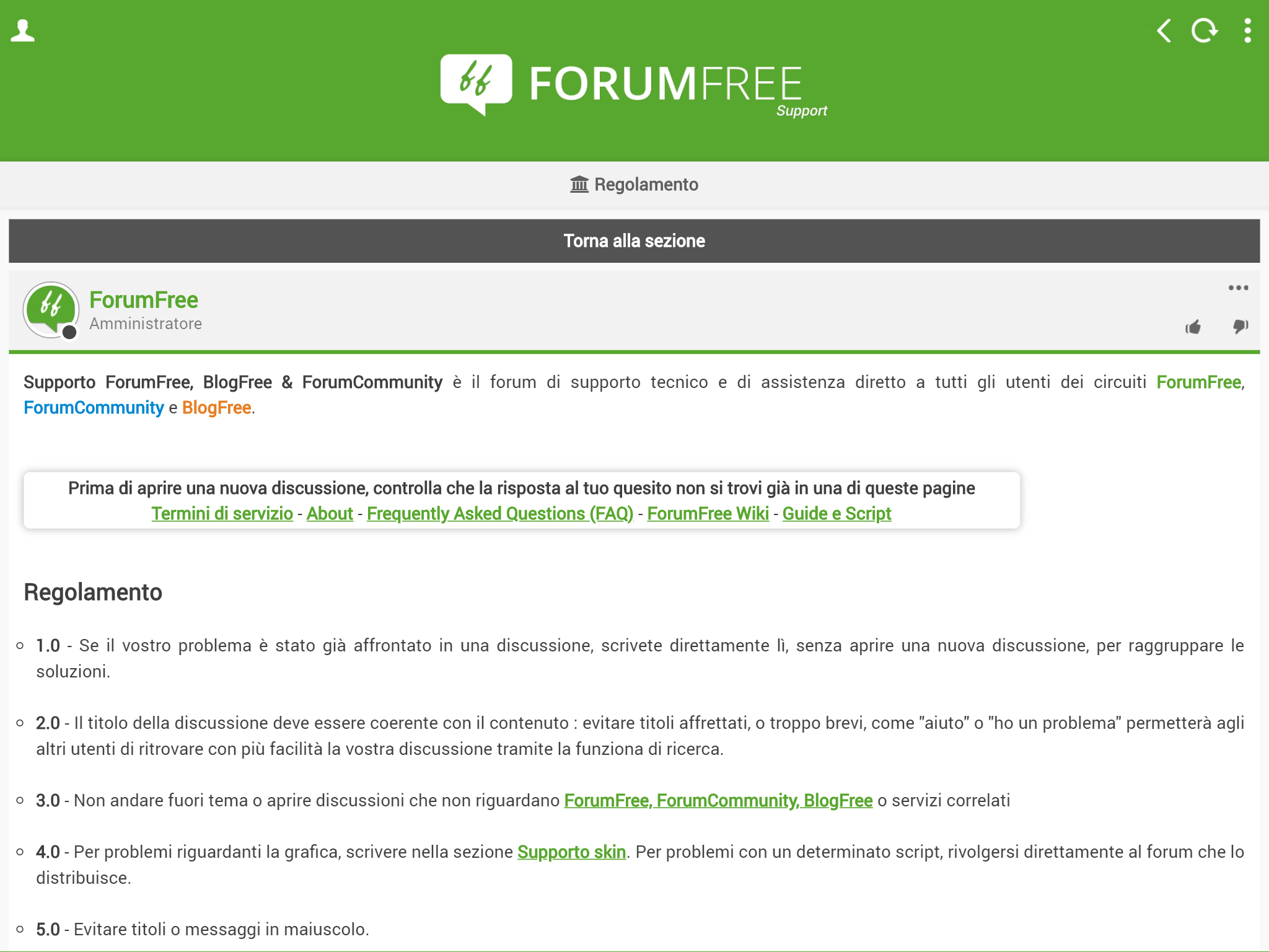 ForumFree Screenshot 10