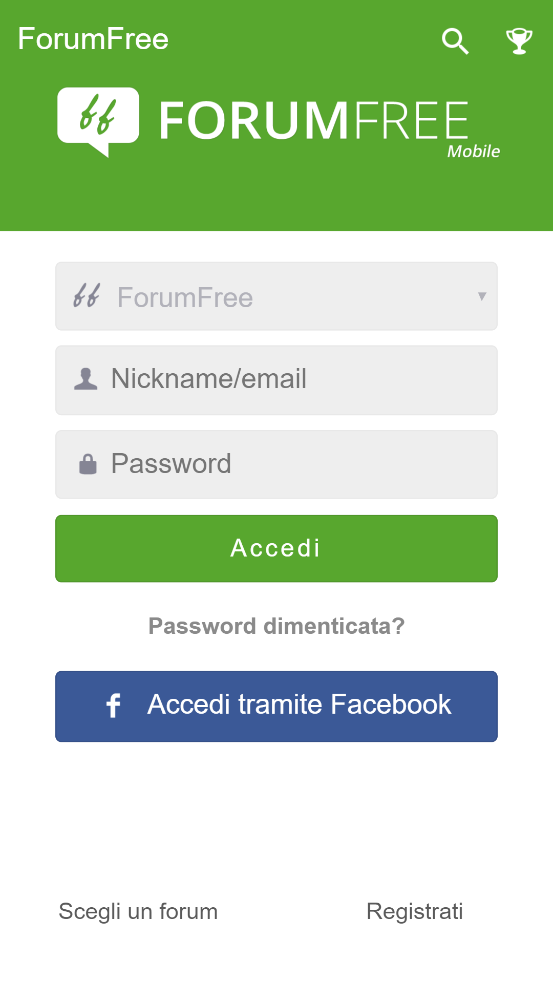 ForumFree Screenshot 1