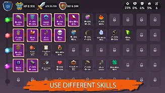 Knight Hero Adventure idle RPG Screenshot 6