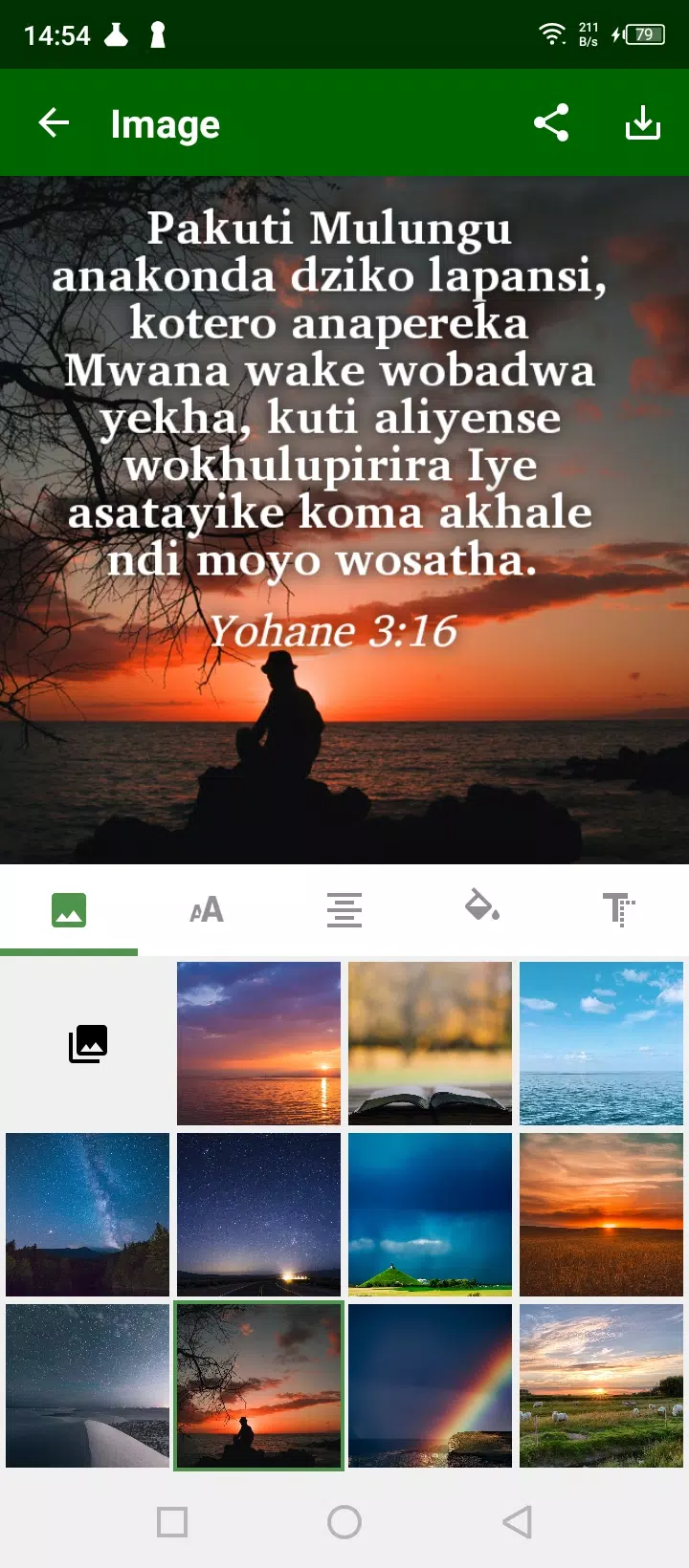 Chichewa Yao English Swahili Screenshot 2