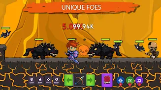 Knight Hero Adventure idle RPG Screenshot 1