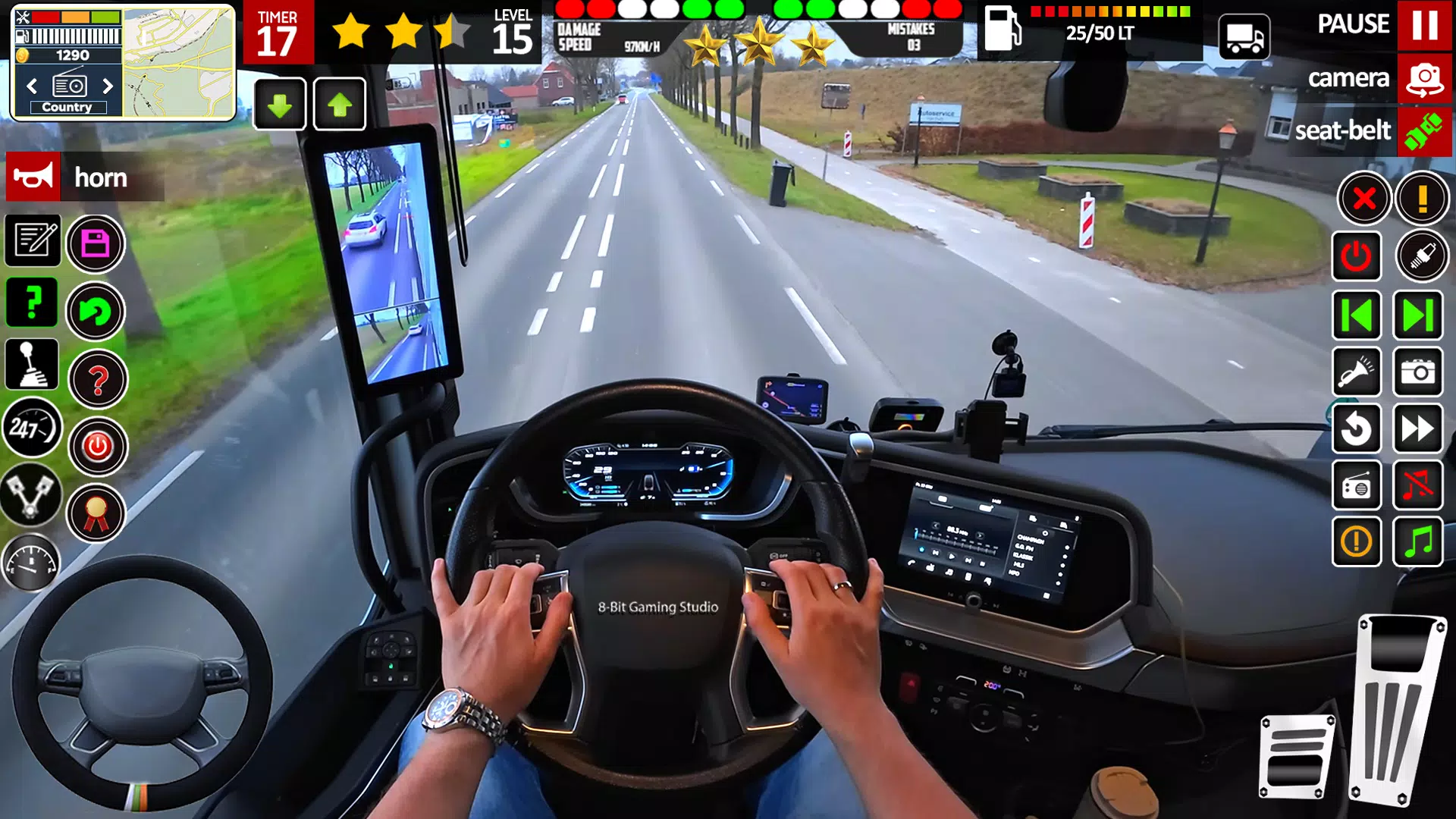 Truck Driving Mega Truck Game Screenshot 2
