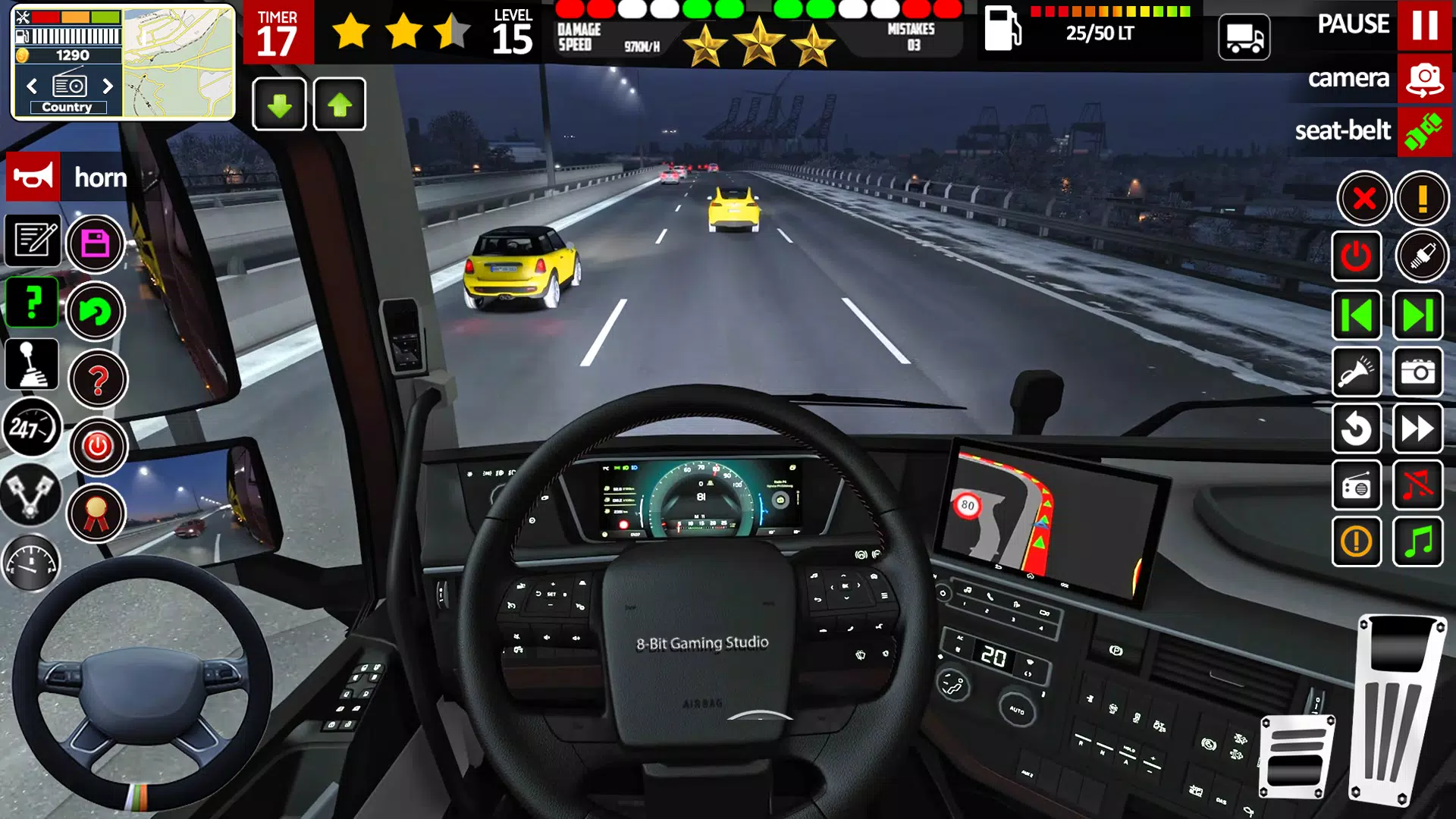 Truck Driving Mega Truck Game Screenshot 4