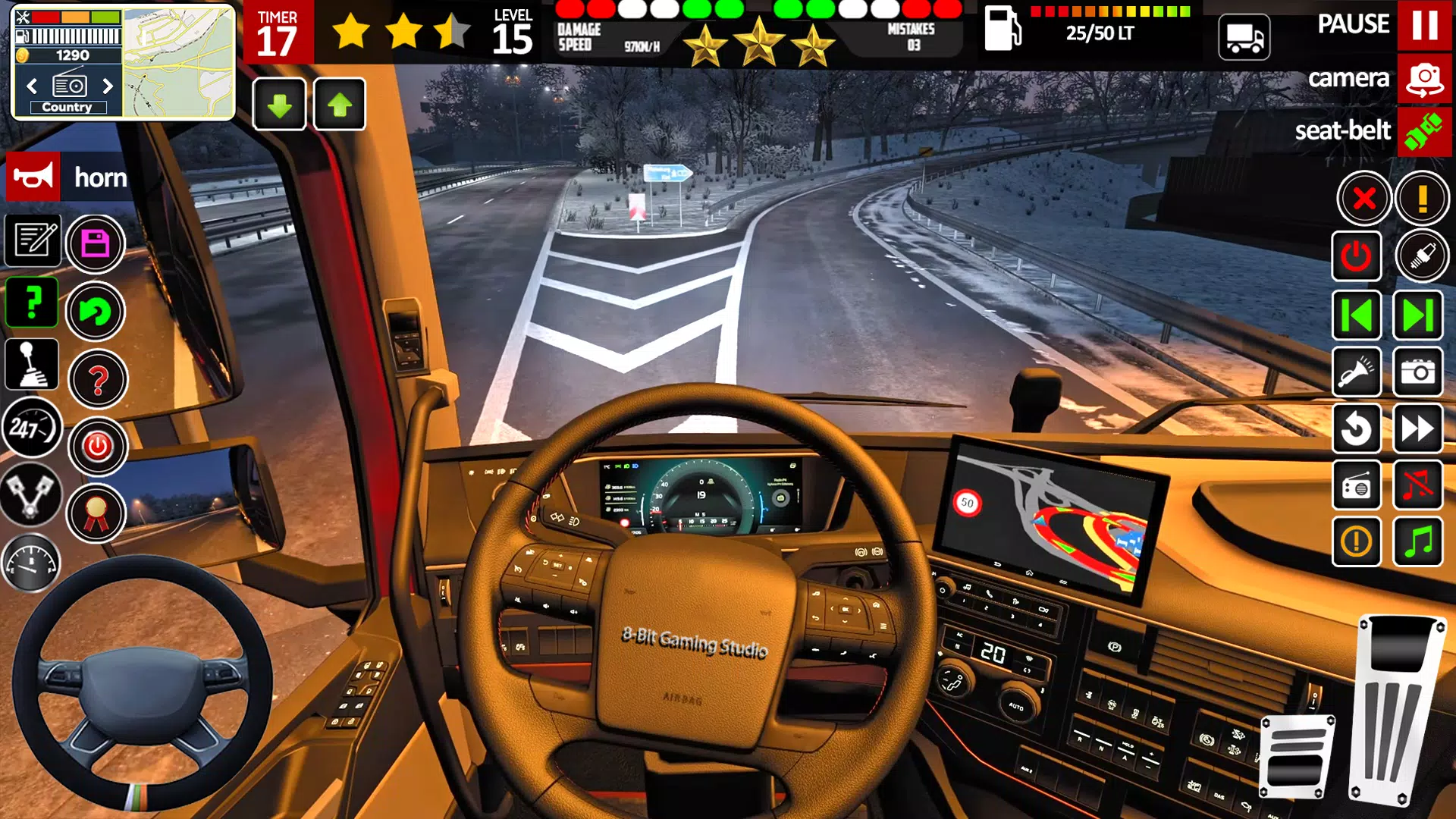 Truck Driving Mega Truck Game Screenshot 6