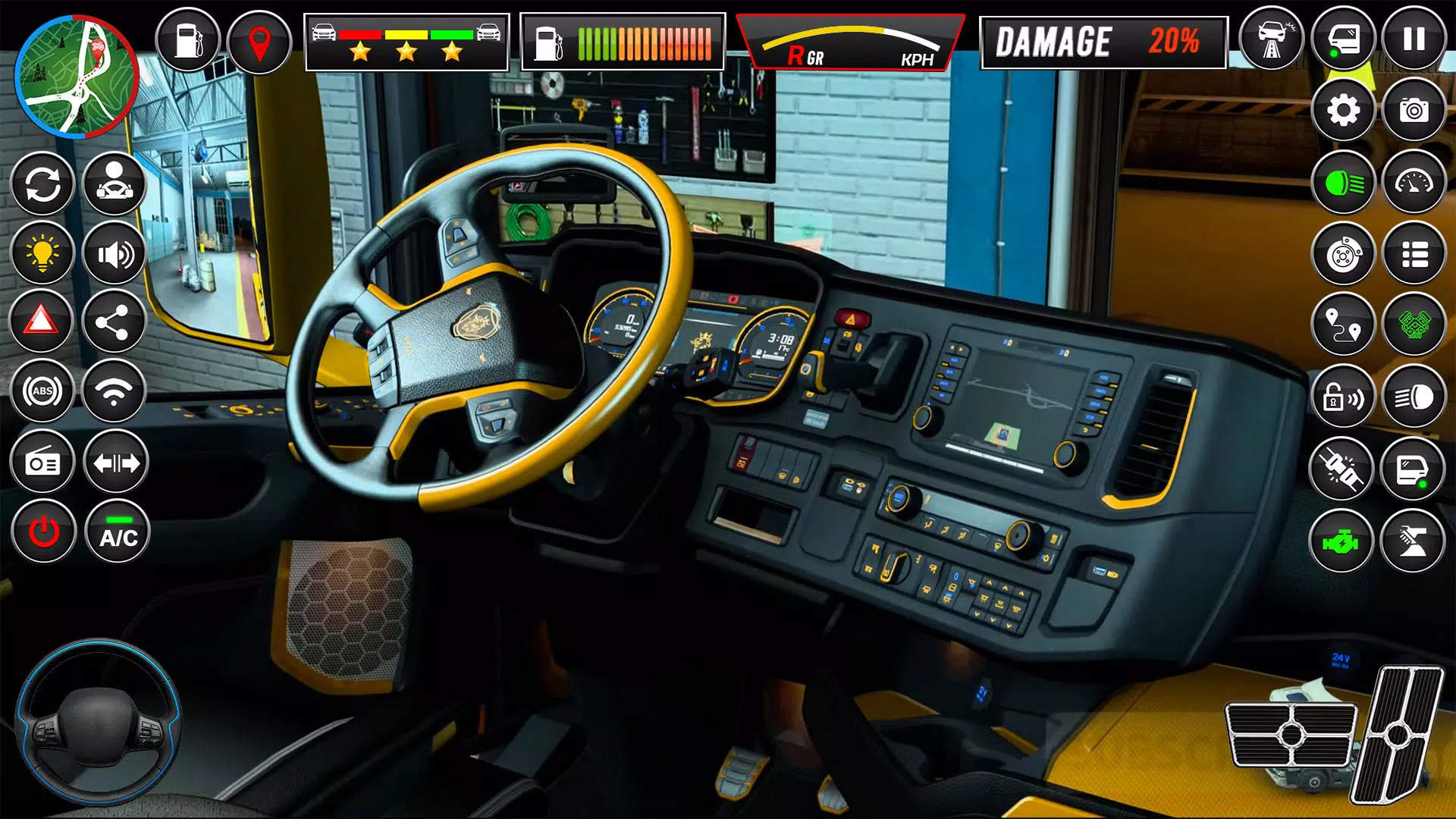 Truck Sim 3D Euro Truck Game Screenshot 6