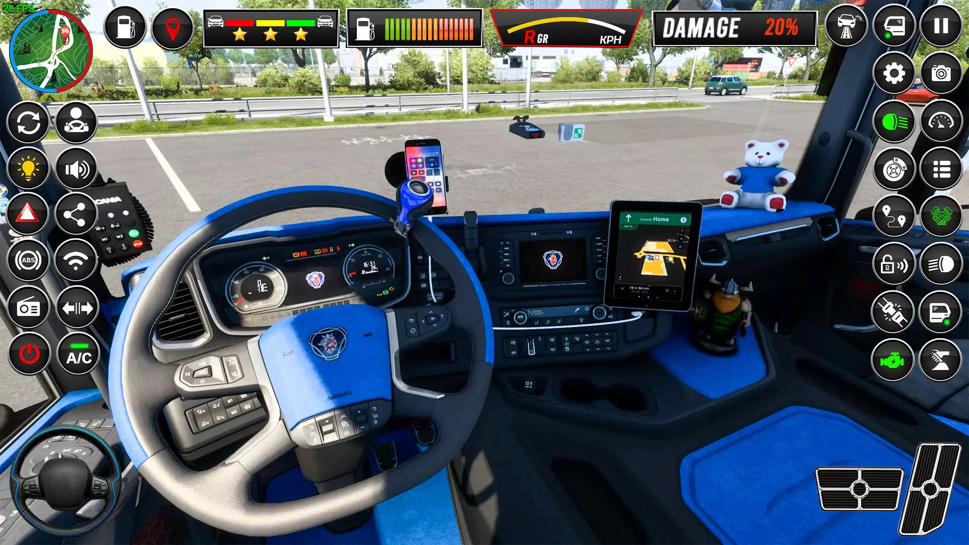 Truck Sim 3D Euro Truck Game Screenshot 8
