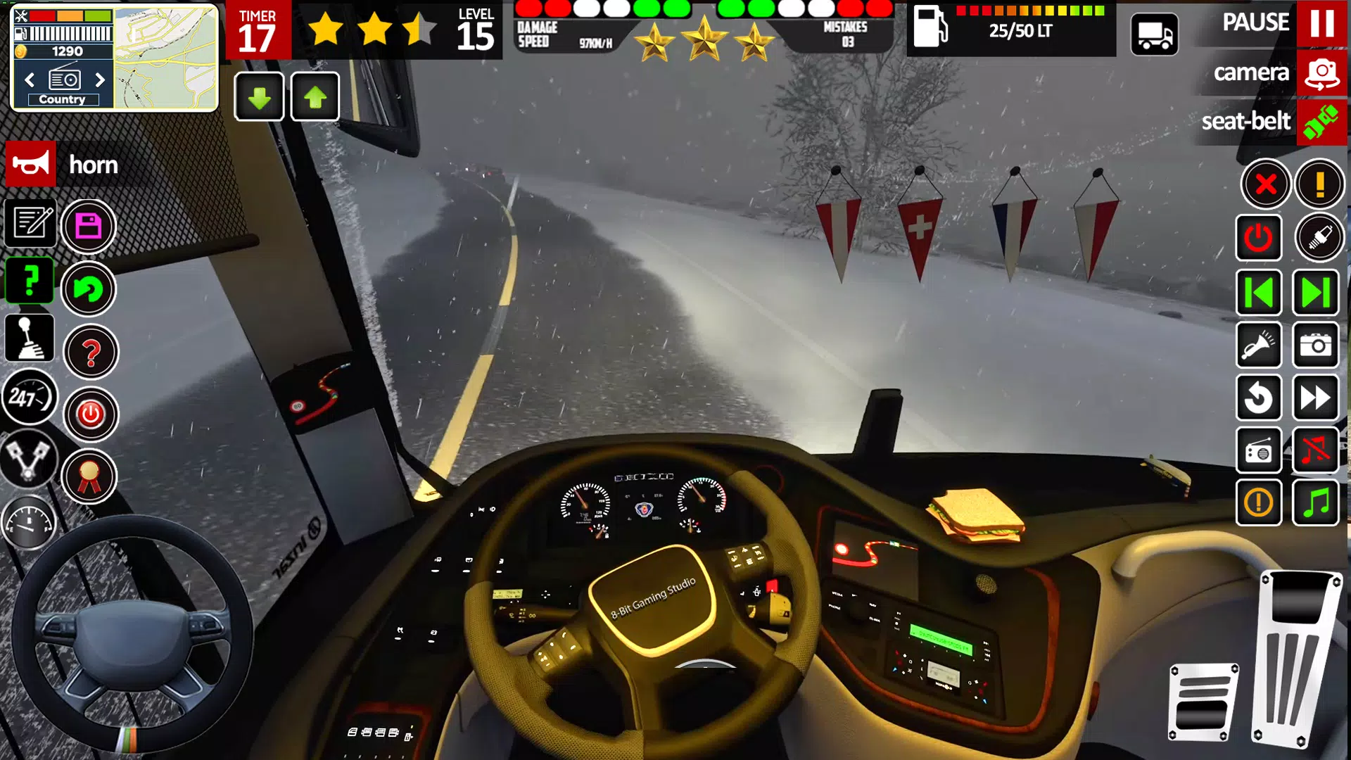 Truck Driving Mega Truck Game Screenshot 5