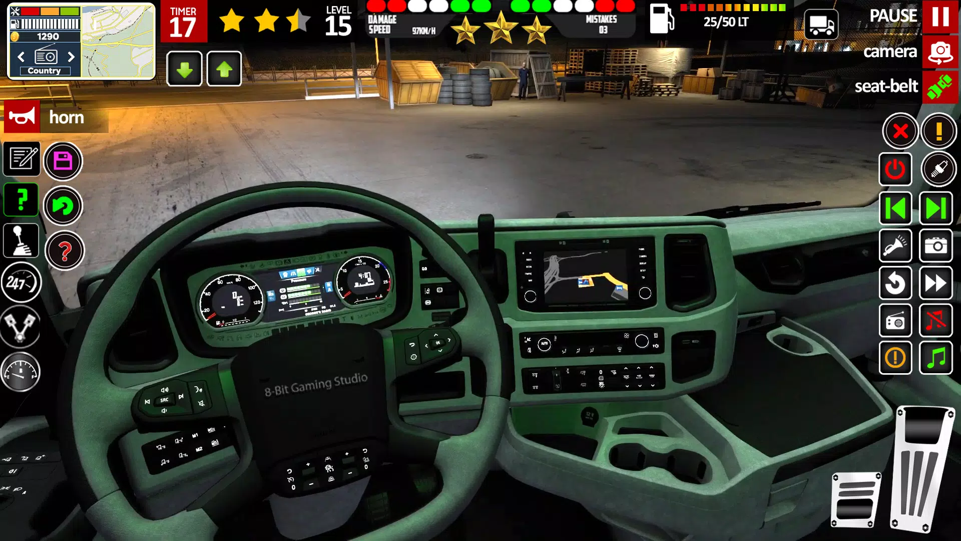 Truck Driving Mega Truck Game Screenshot 7