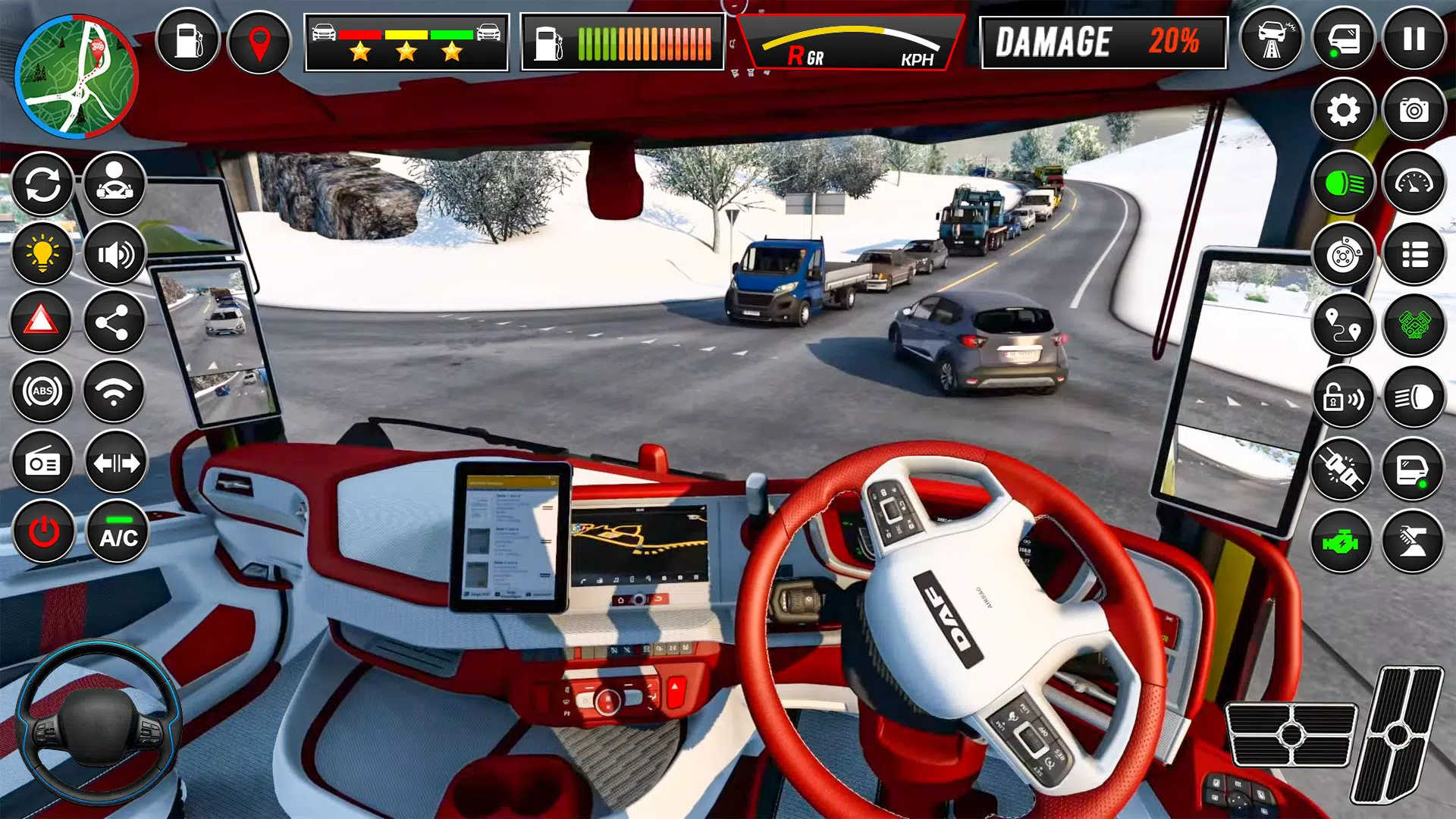 Truck Sim 3D Euro Truck Game Screenshot 7