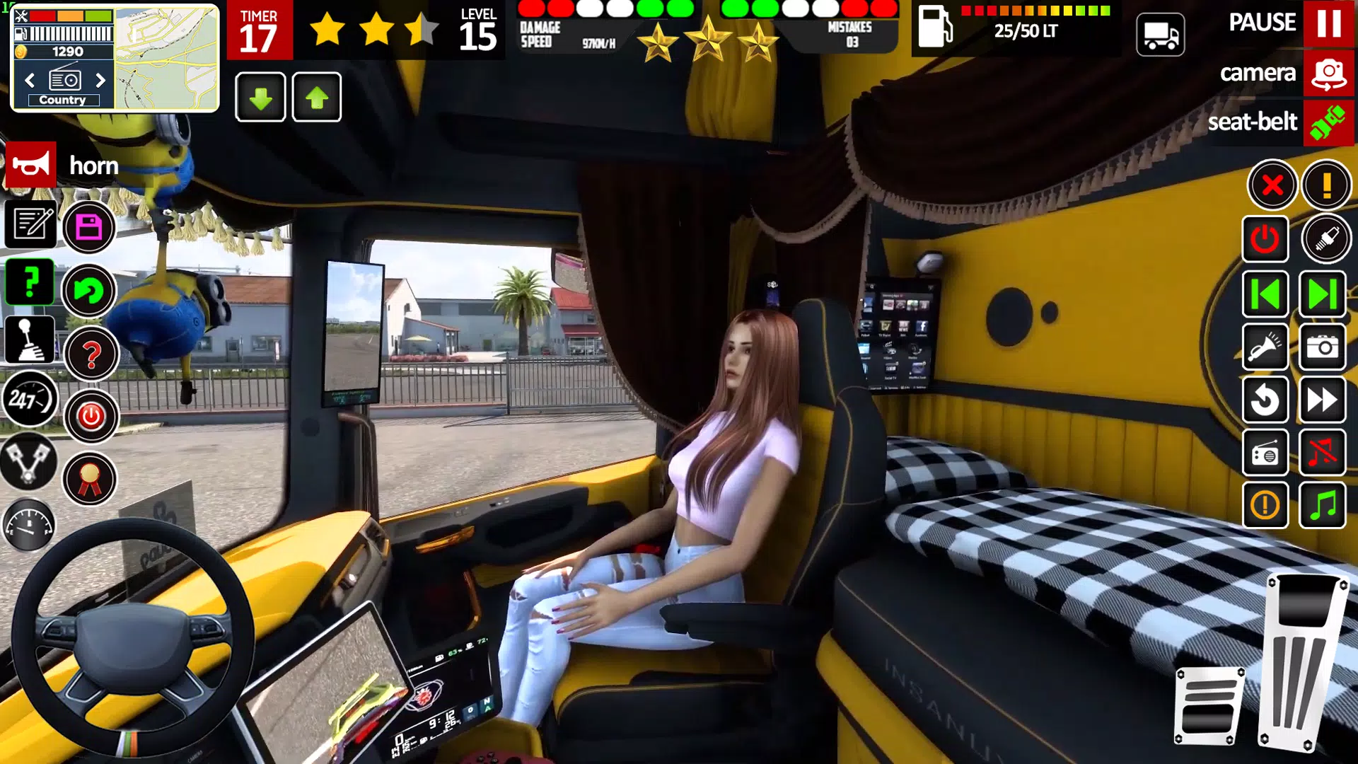 Truck Driving Mega Truck Game Screenshot 3