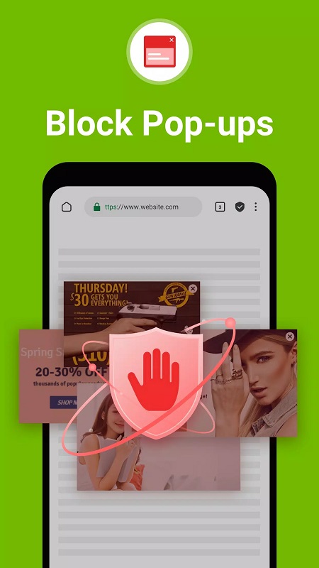 FAB Adblocker Browser Screenshot 2