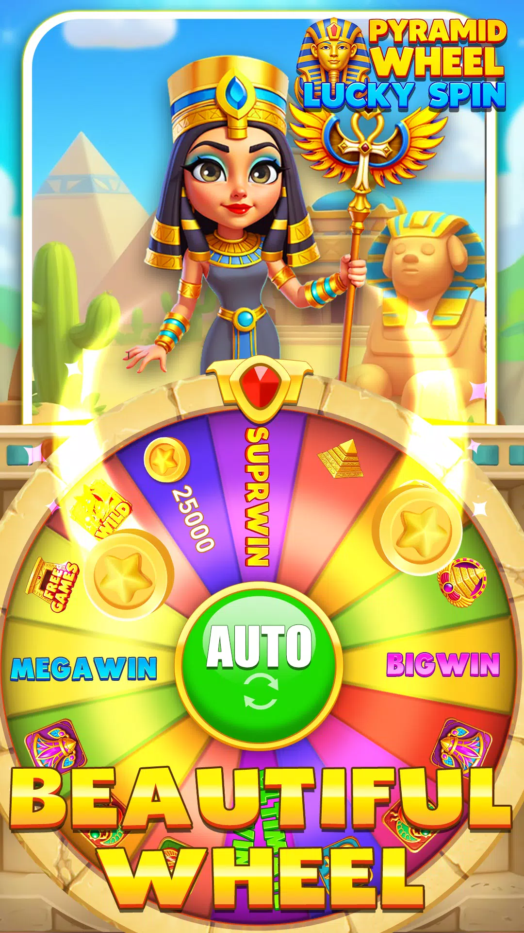 Pyramid Wheel-Lucky Spin Screenshot 1