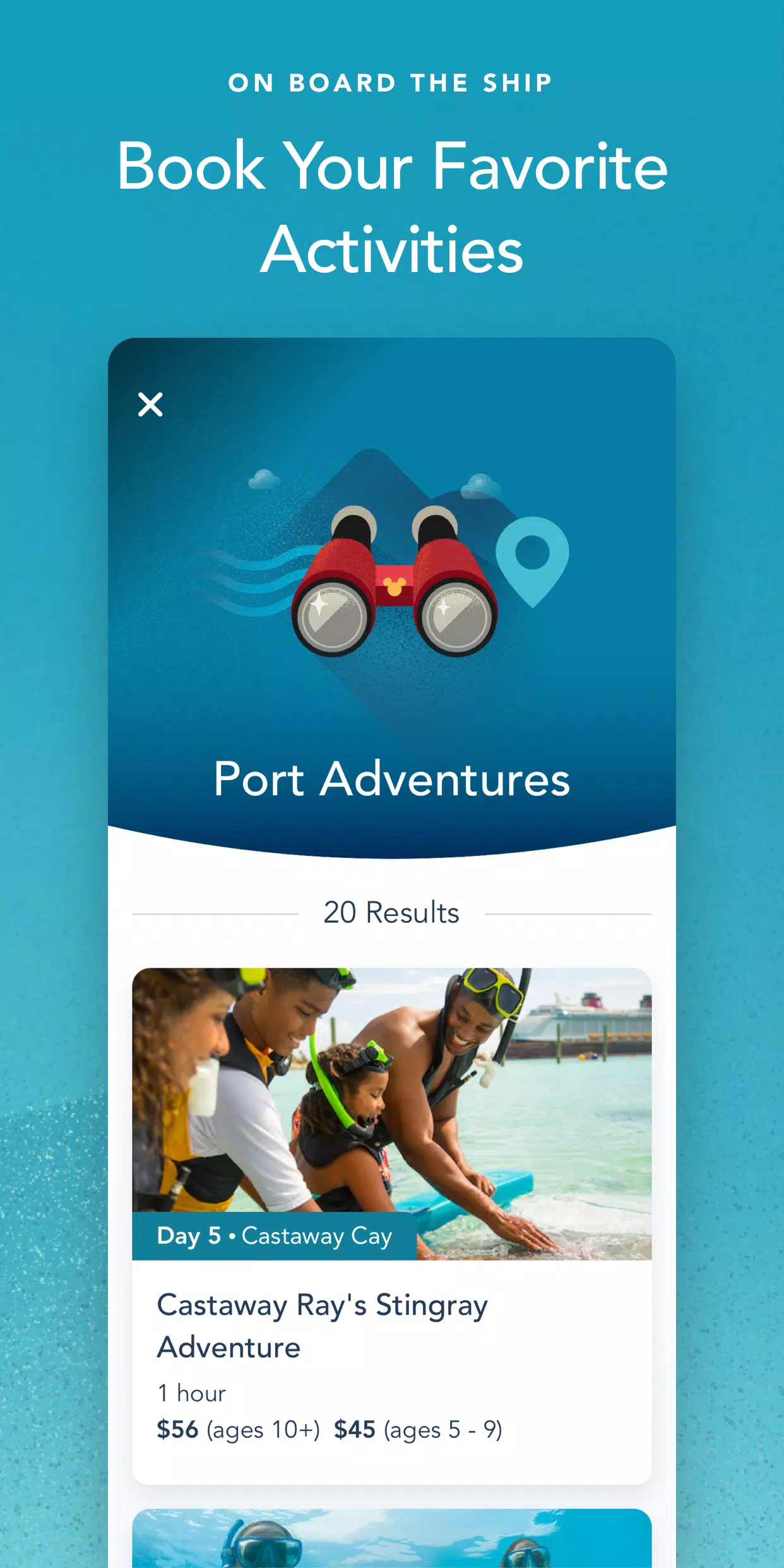 Disney Cruise Line Navigator Screenshot 7