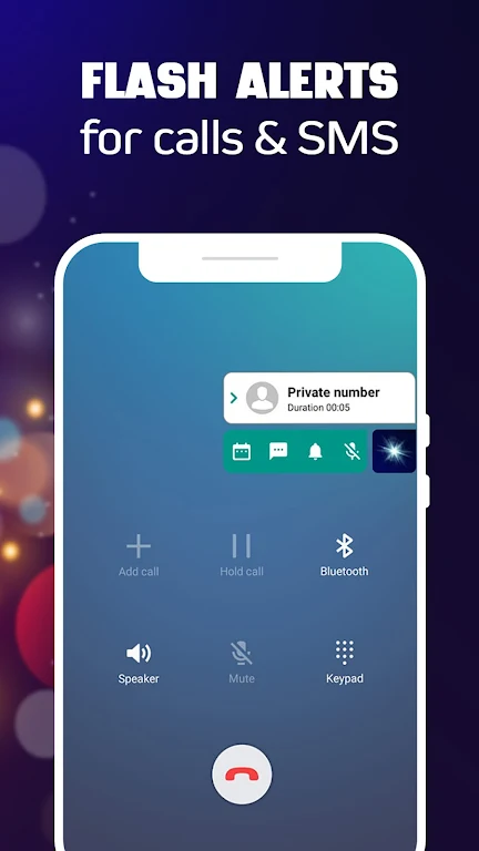 Flash Alerts: Calls & Messages Screenshot 2