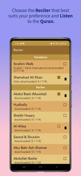 Holy Quran Screenshot 3