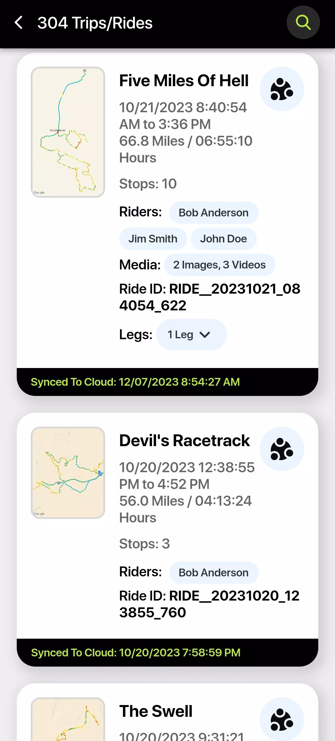 Trail Vault Screenshot 2