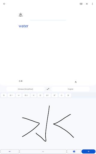 Google Translate Screenshot 1