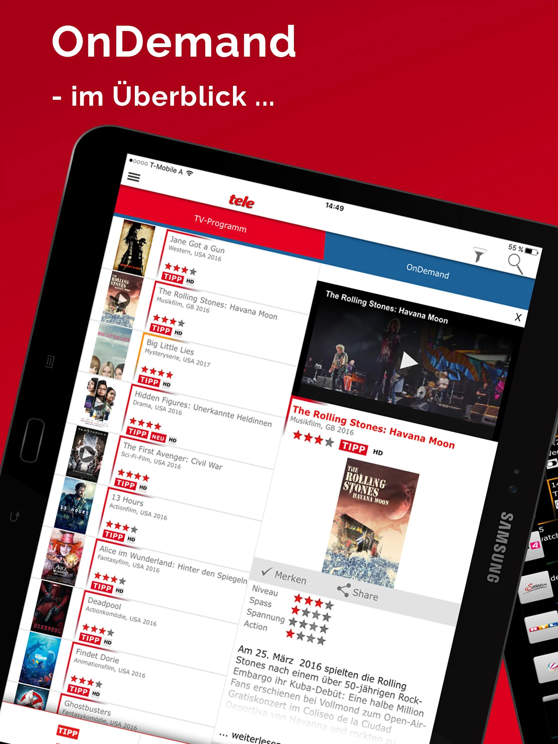 tele - TV-Programm - On Demand Screenshot 6