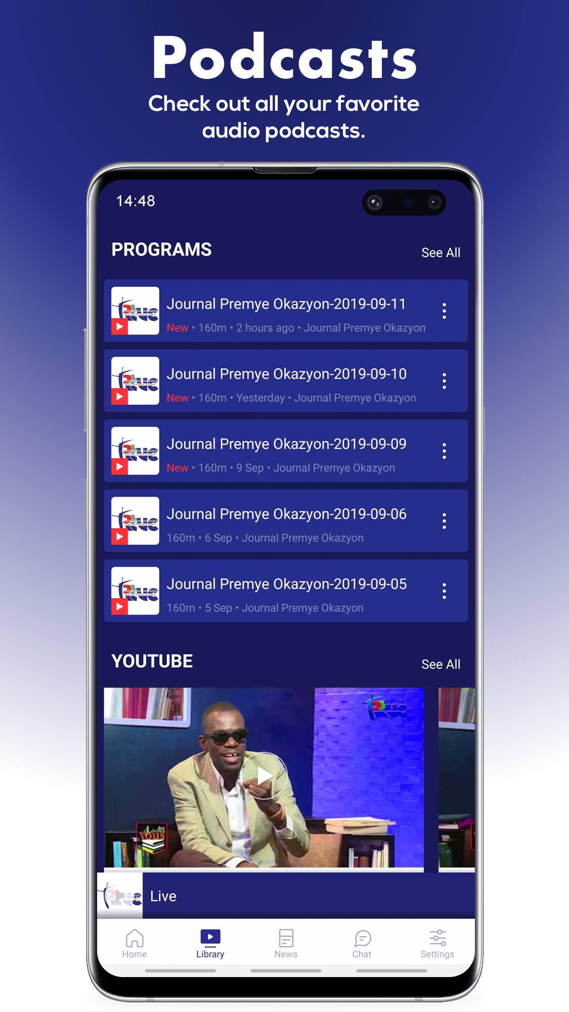 RTVC Haiti Screenshot 2