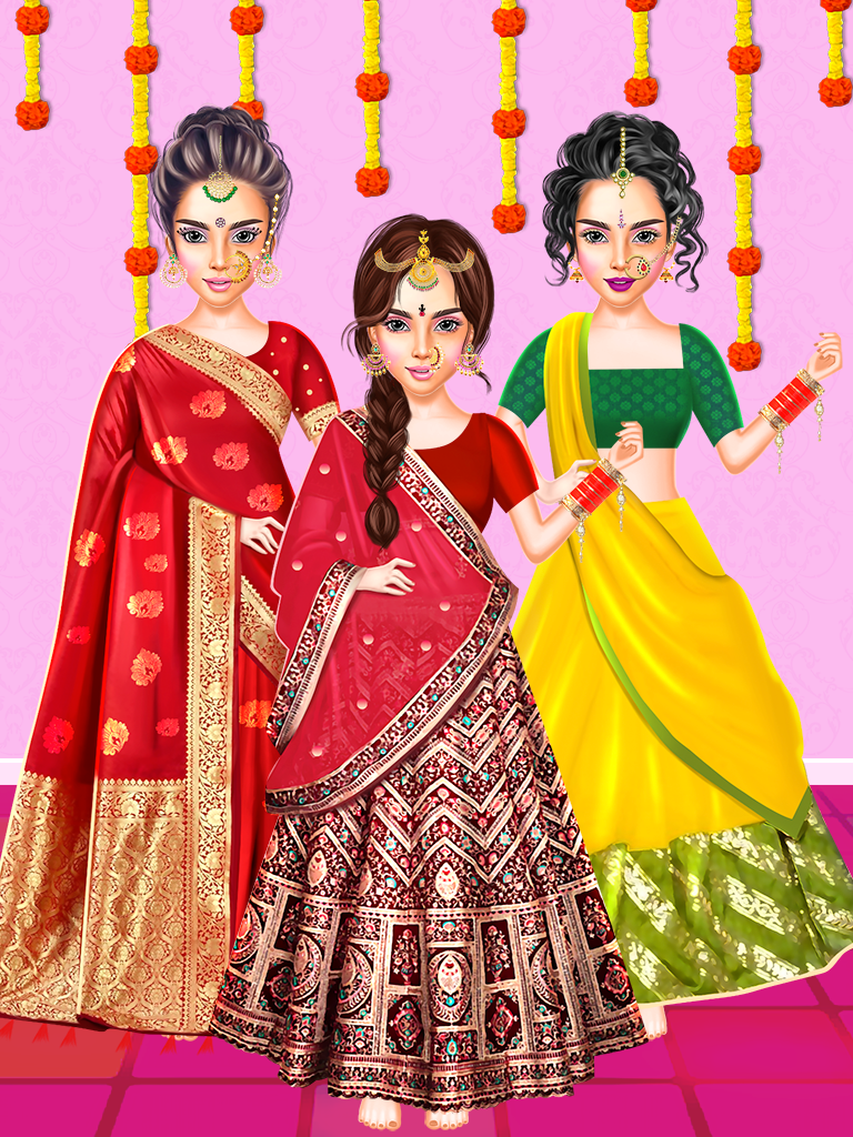 Indian Wedding Dress-up Screenshot 7