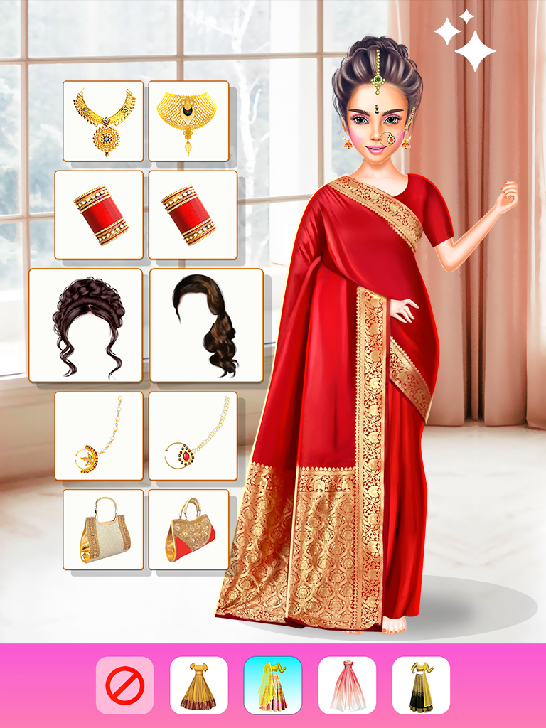 Indian Wedding Dress-up Screenshot 8
