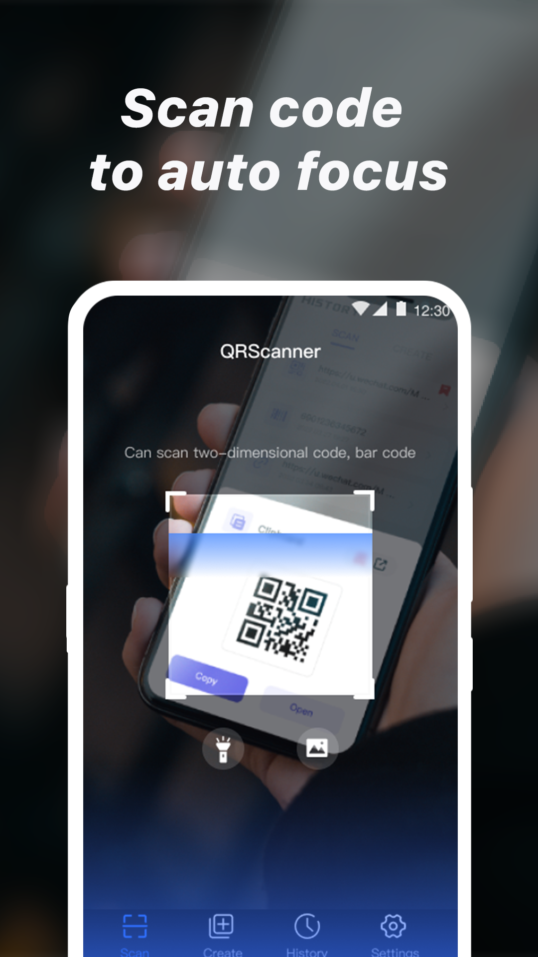 Ultra QR Scanner Screenshot 1