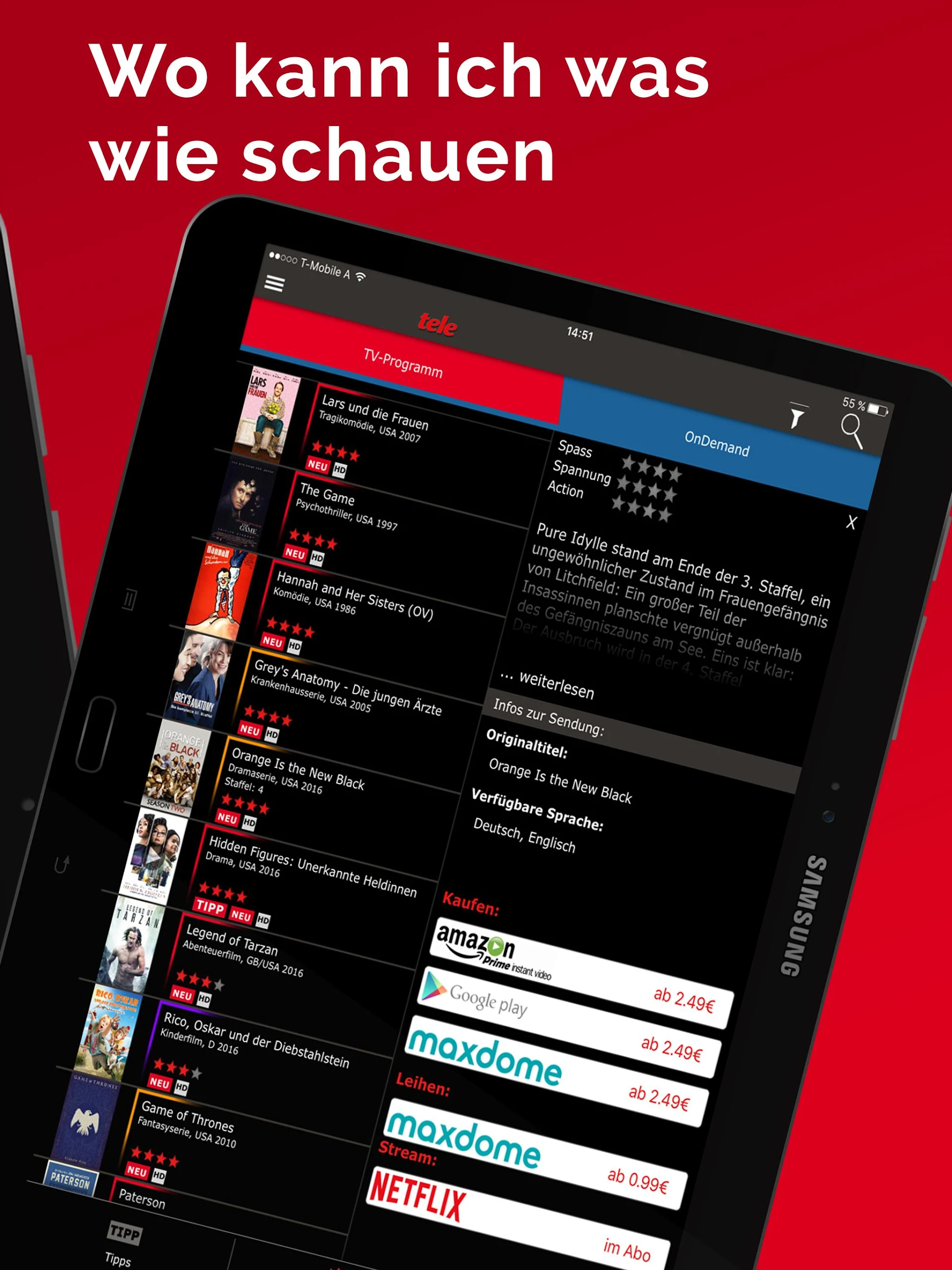 tele - TV-Programm - On Demand Screenshot 10