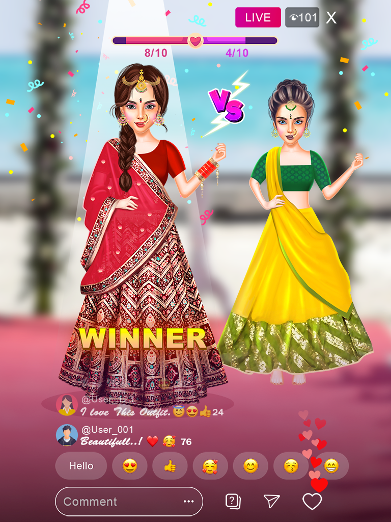 Indian Wedding Dress-up Screenshot 10